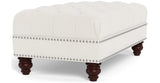 Alton Bay Leather Sofa Collection, Cream White