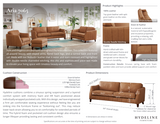 Aria Leather Sofa Collection