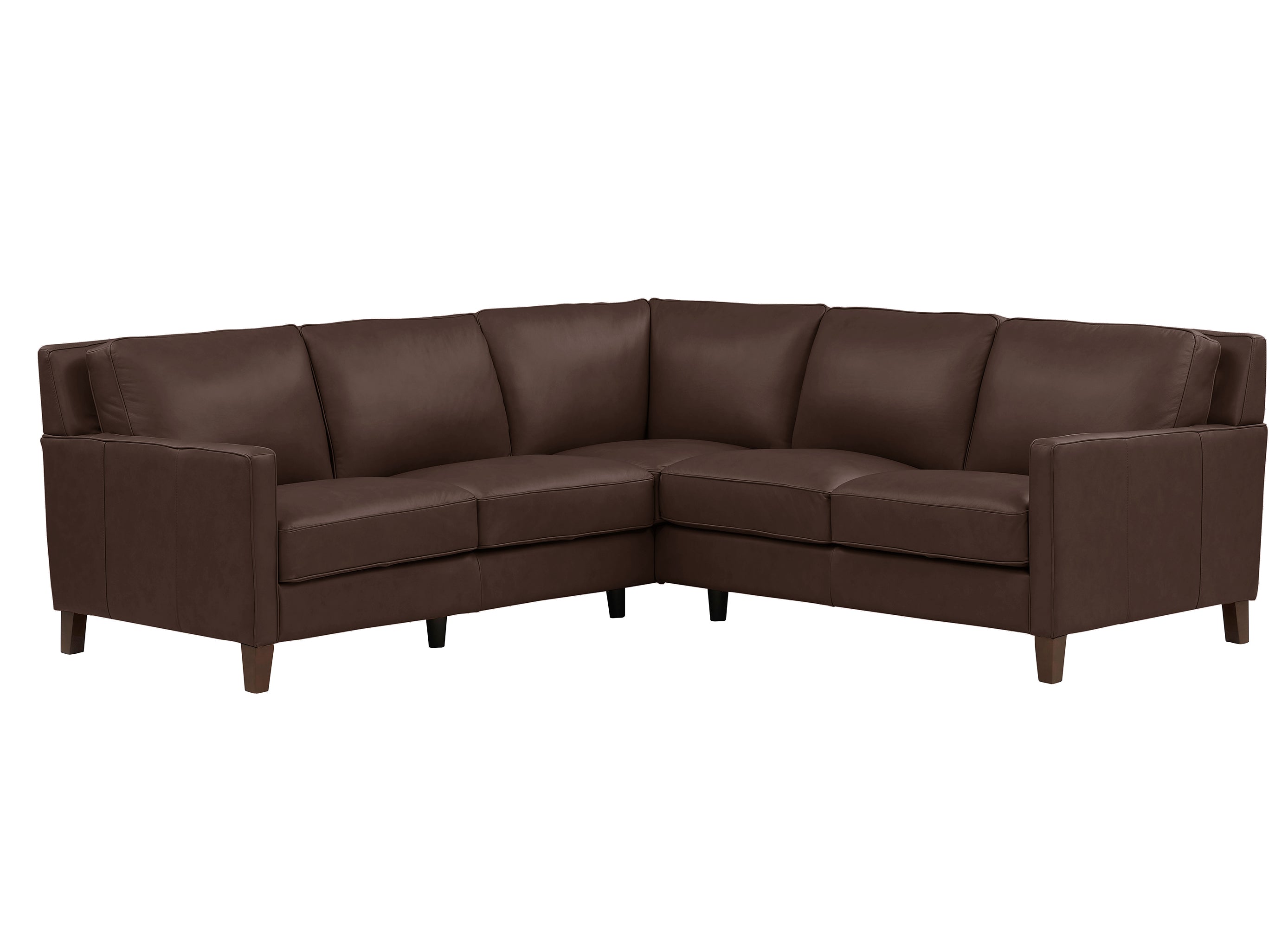 Ashby Leather Sectional Collection