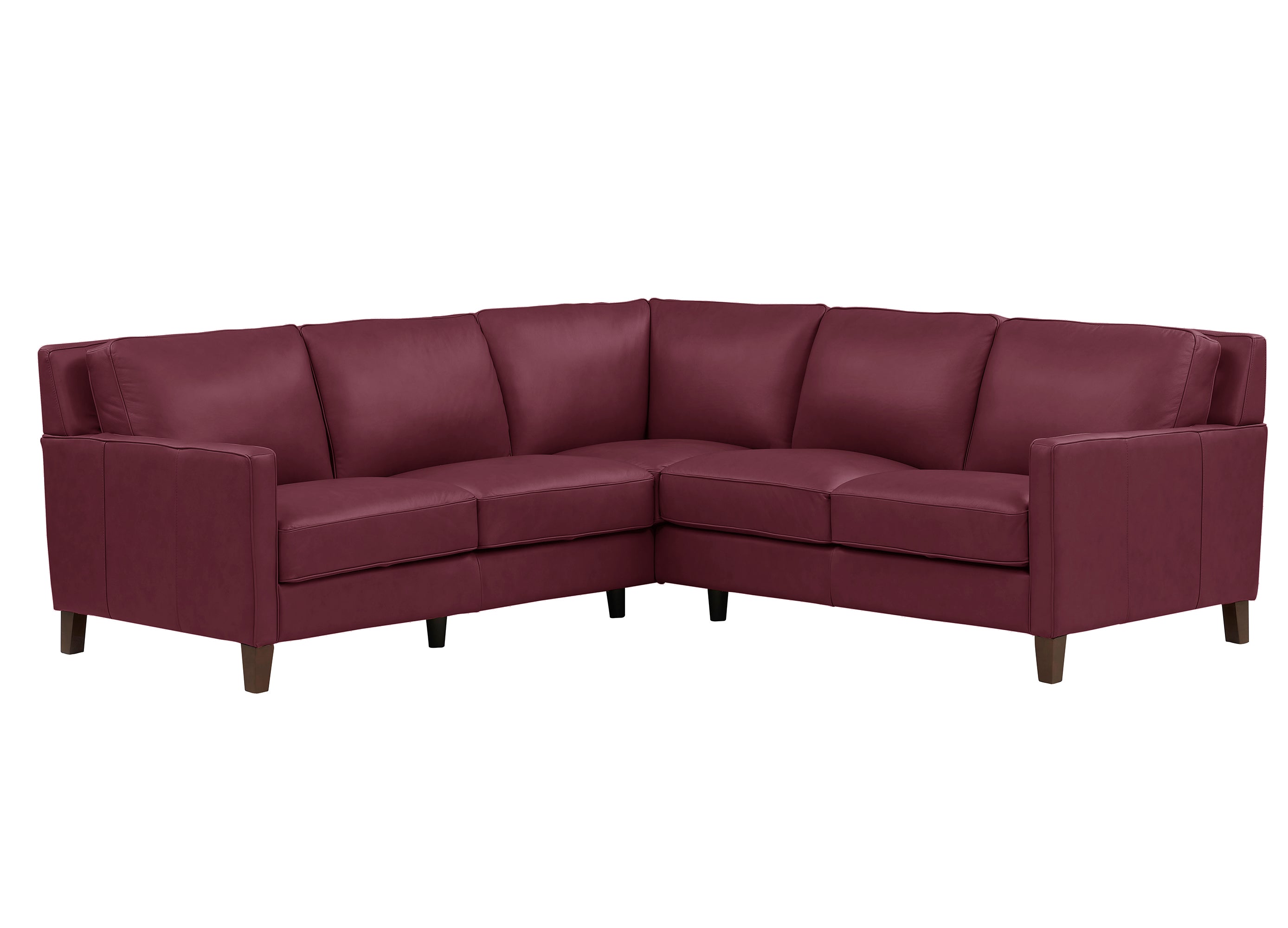 Ashby Leather Sectional Collection