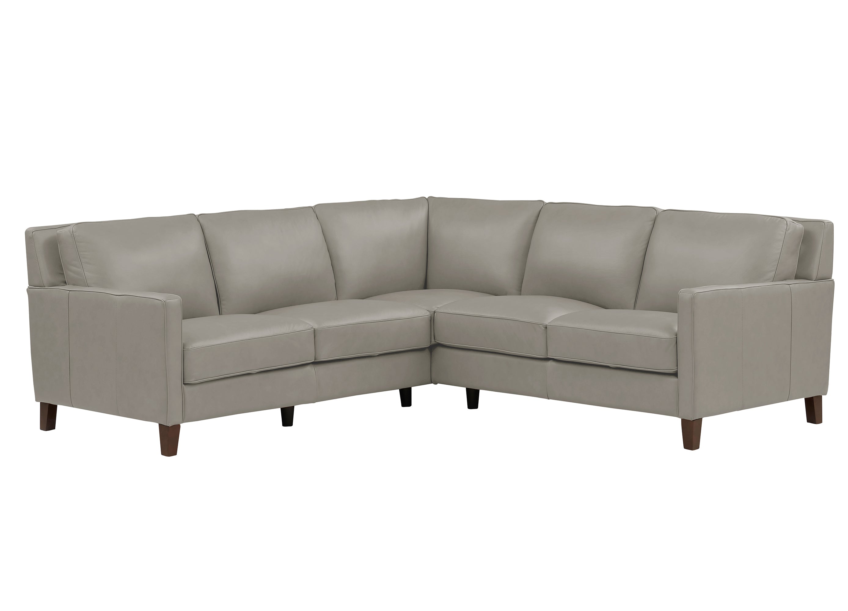 Ashby Leather Sectional Collection