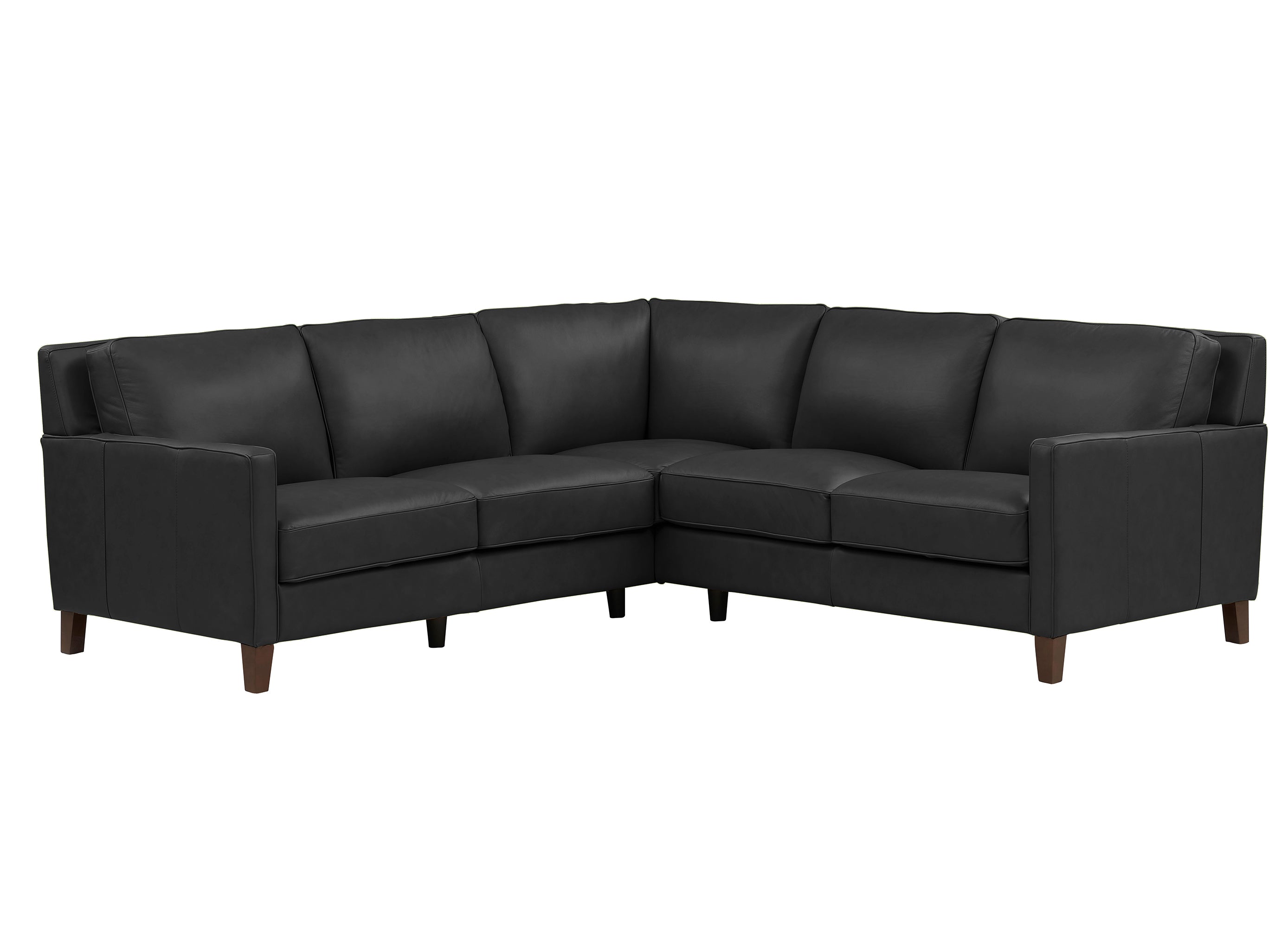 Ashby Leather Sectional Collection