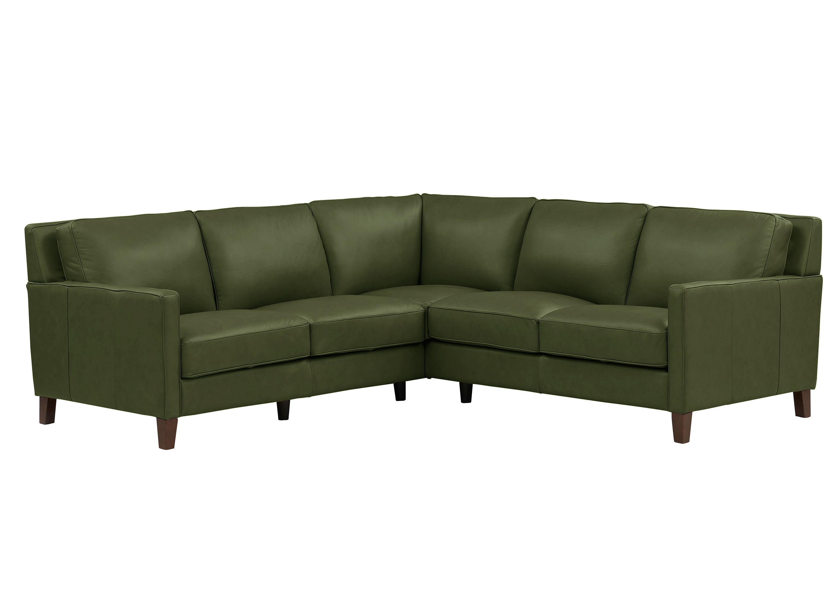 Ashby Leather Sectional Collection