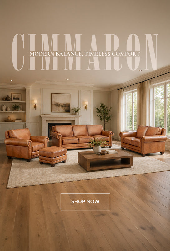 Living Room Furniture | Top Grain Leather Sofas