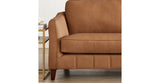 Aria Leather Sofa Collection, Saddle Brown