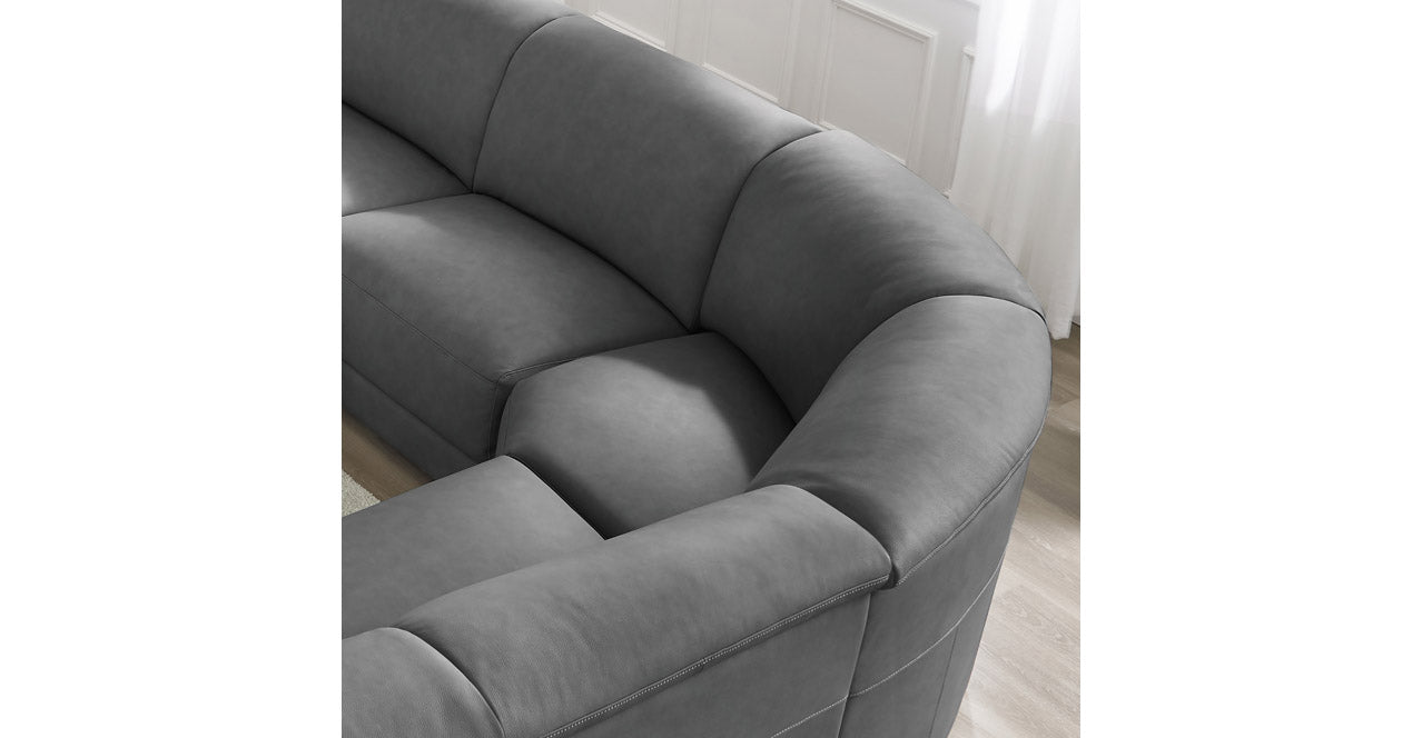 Polo Leather Sectional Collection