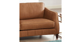 Aria Leather Sofa Collection, Saddle Brown