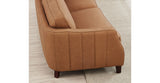 Aria Leather Sofa Collection, Saddle Brown