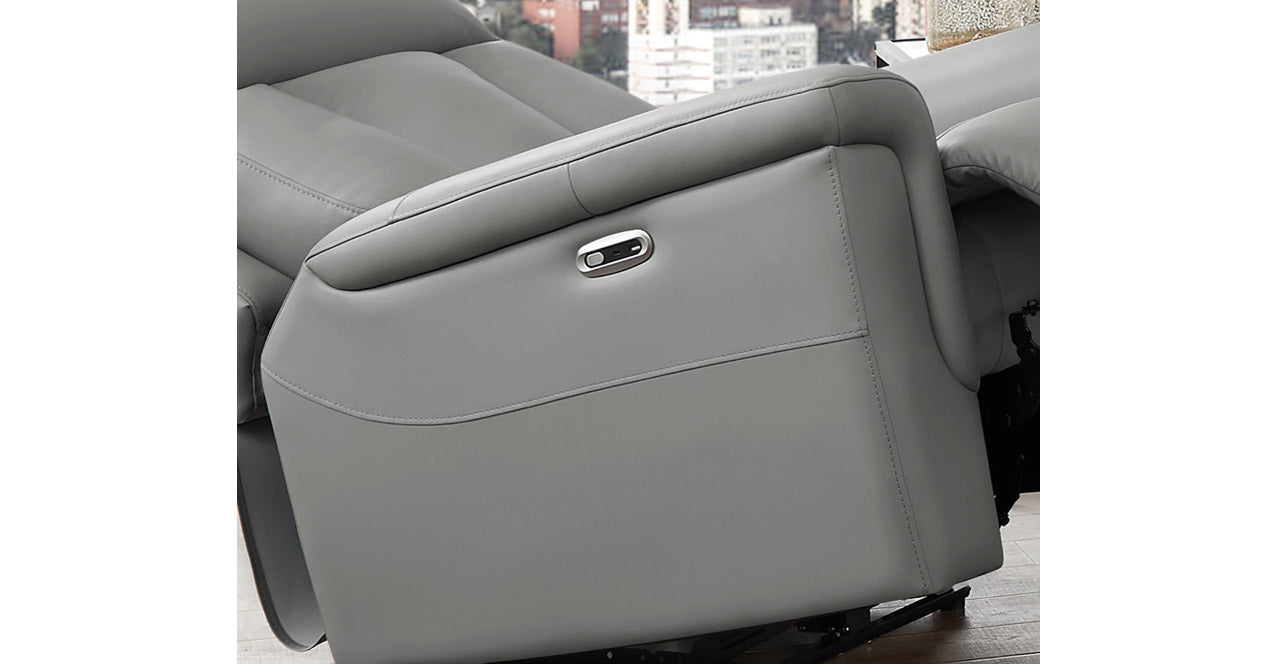 Rhapsody Power Zero Gravity Reclining Sofa Collection, Silver