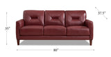 Mavis Leather Sofa Collection