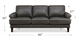 Dawn Leather Sofa Collection