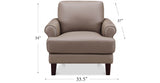 Dawn Leather Sofa Collection