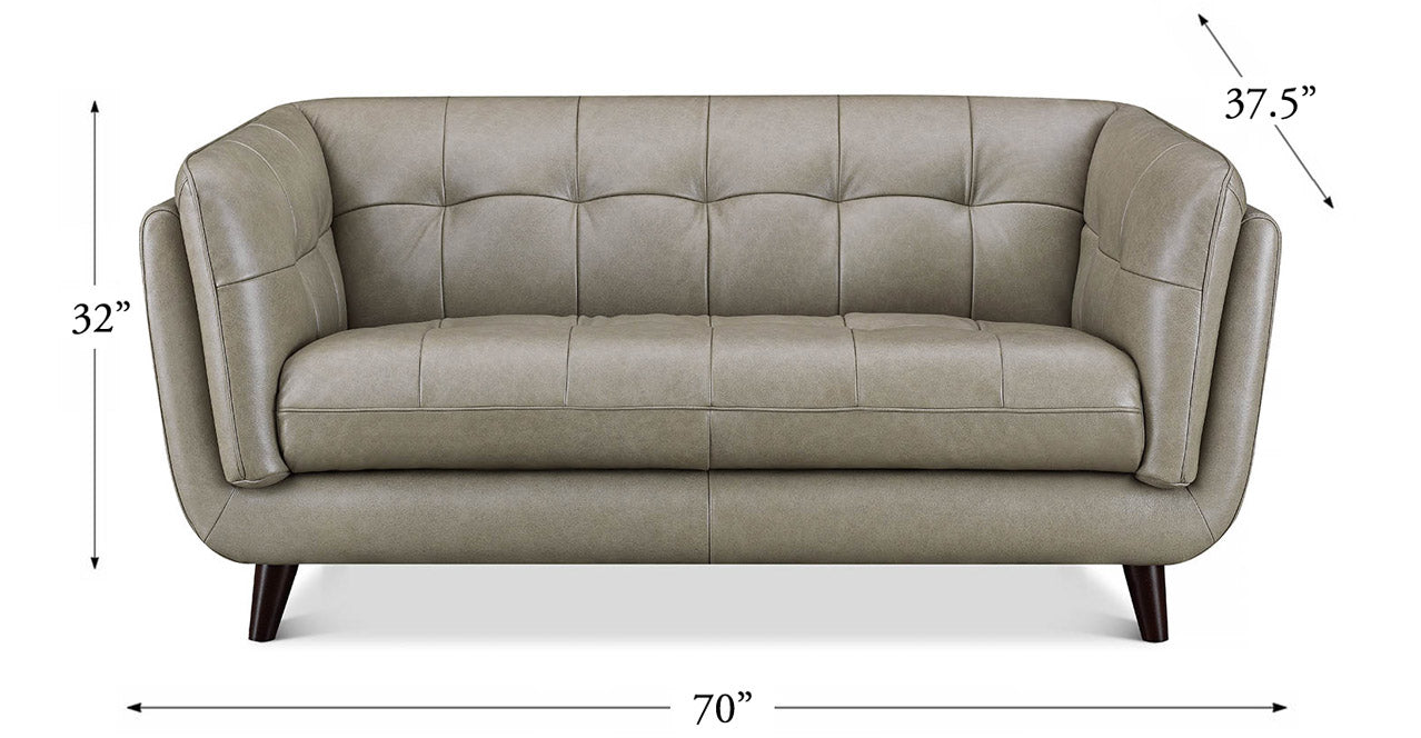 Solana Leather Sofa Collection
