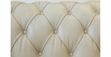 Aliso Leather Sectional Collection, Ivory