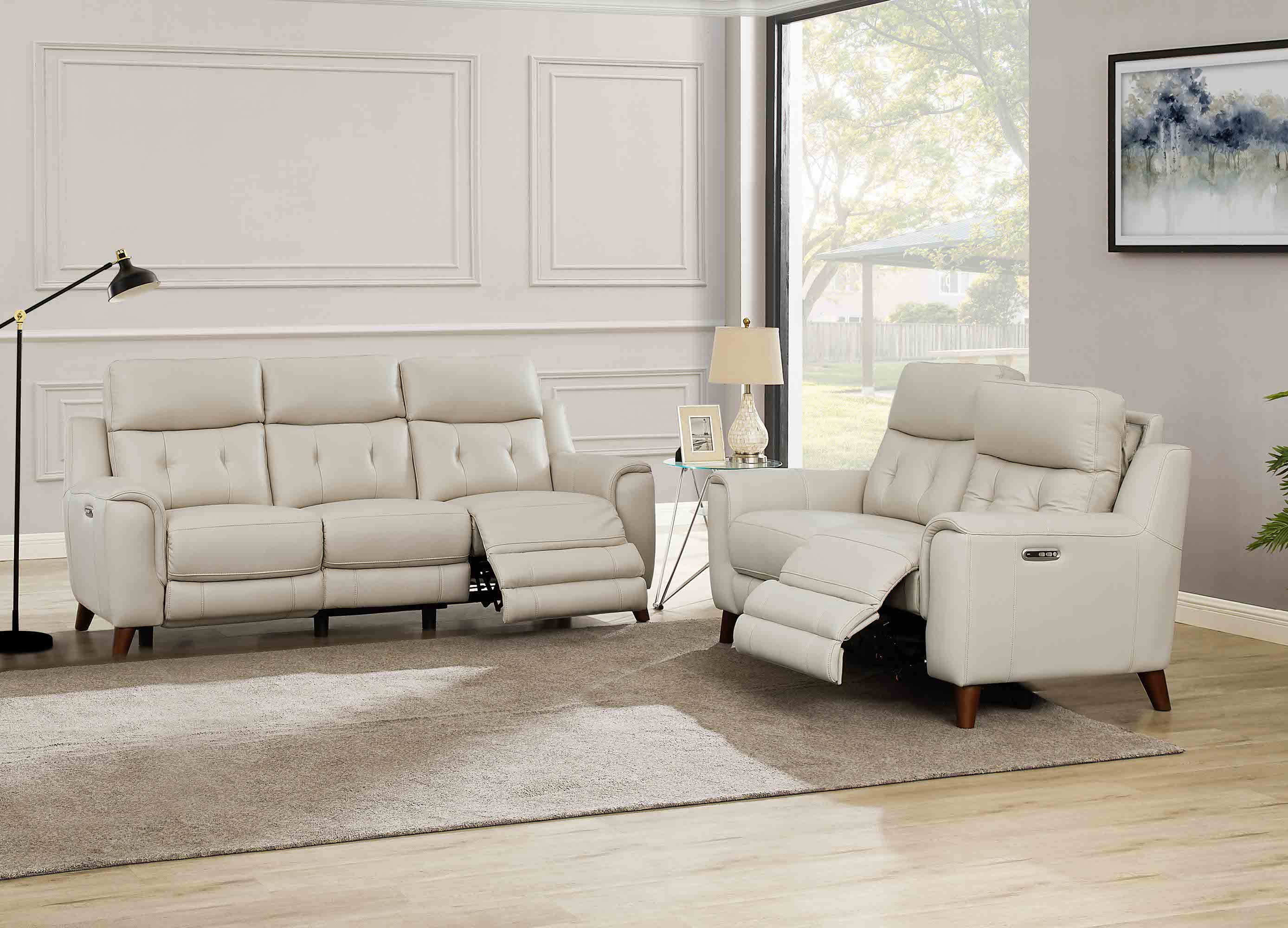 Torino Leather Zero Gravity Reclining Sofa Collection | Hydeline