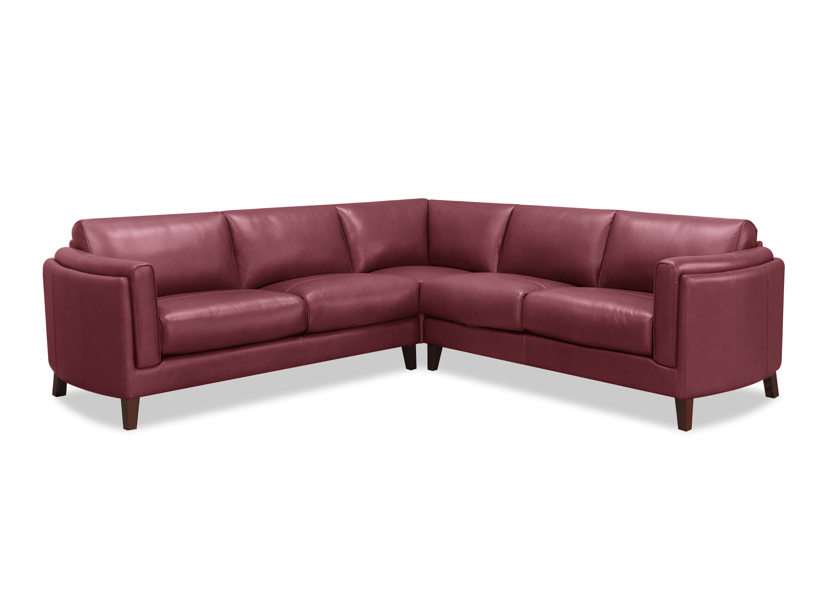 Maui Leather Sectional Collection