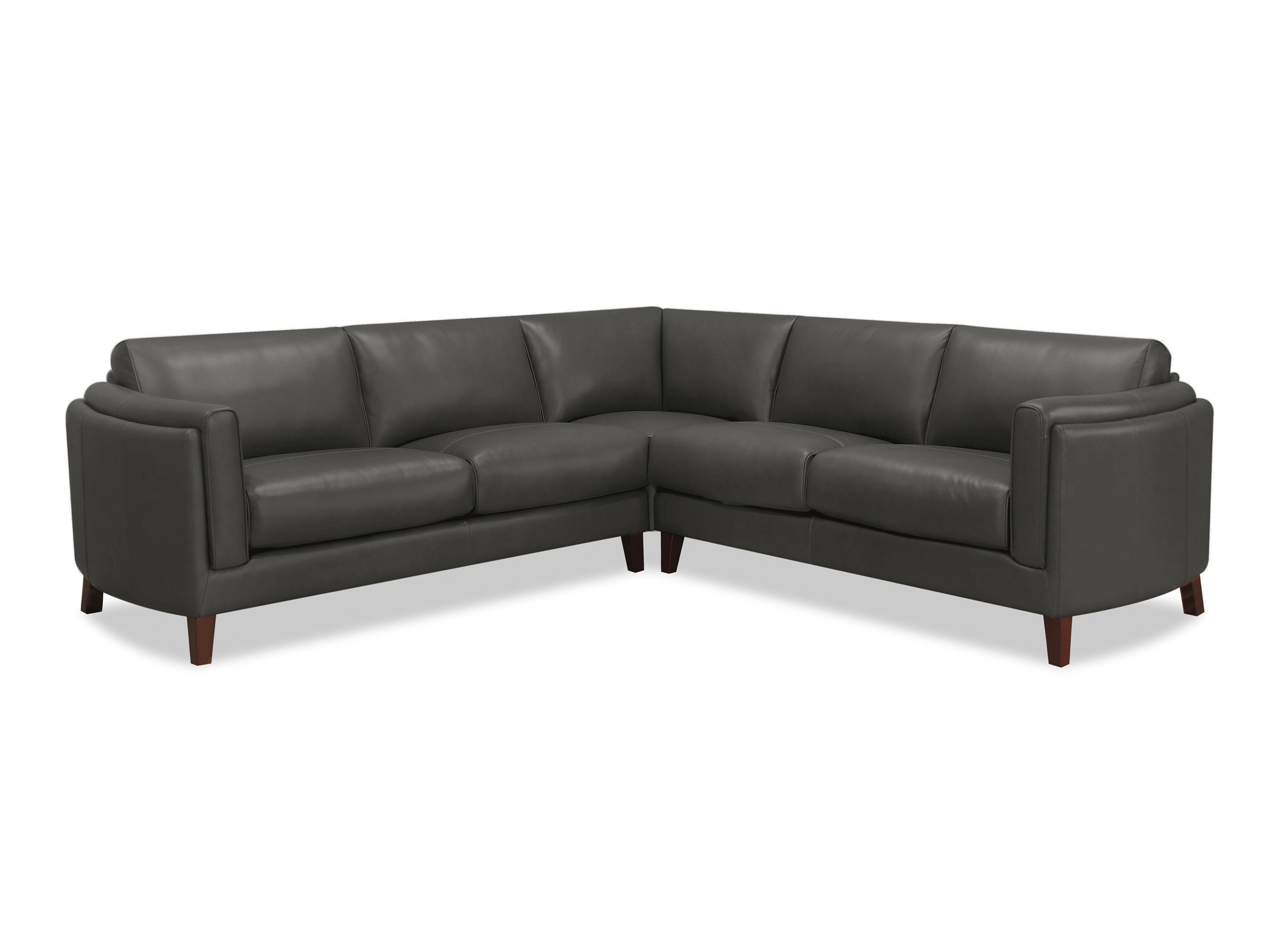 Maui Leather Sectional Collection