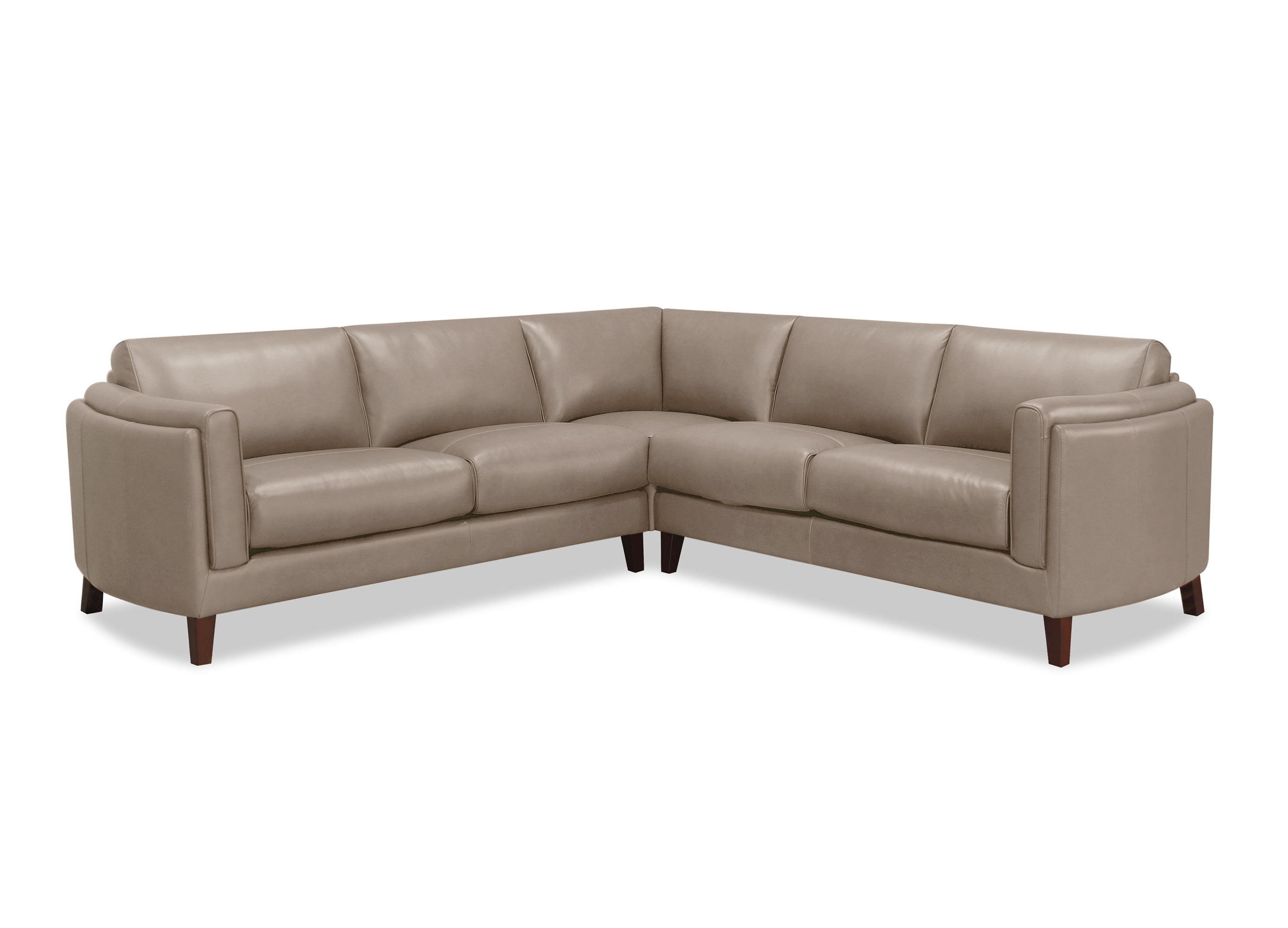 Maui Leather Sectional Collection