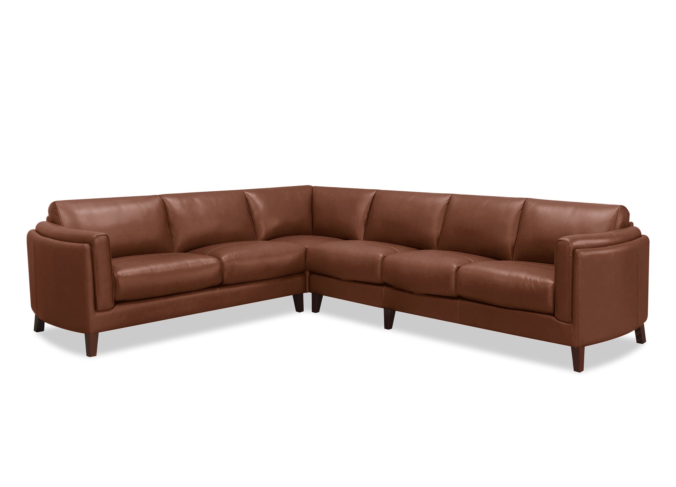 Maui Leather Sectional Collection
