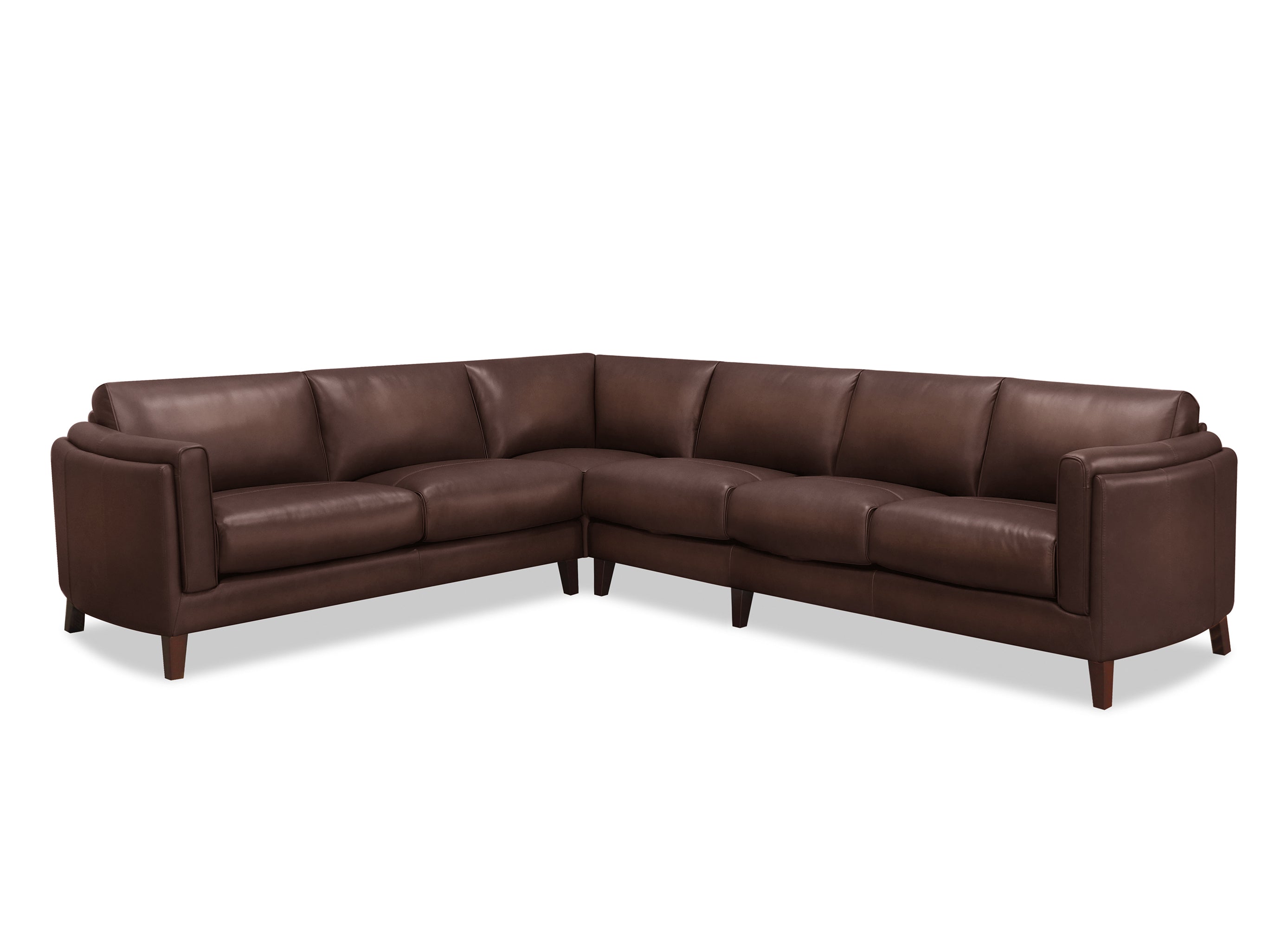 Maui Leather Sectional Collection