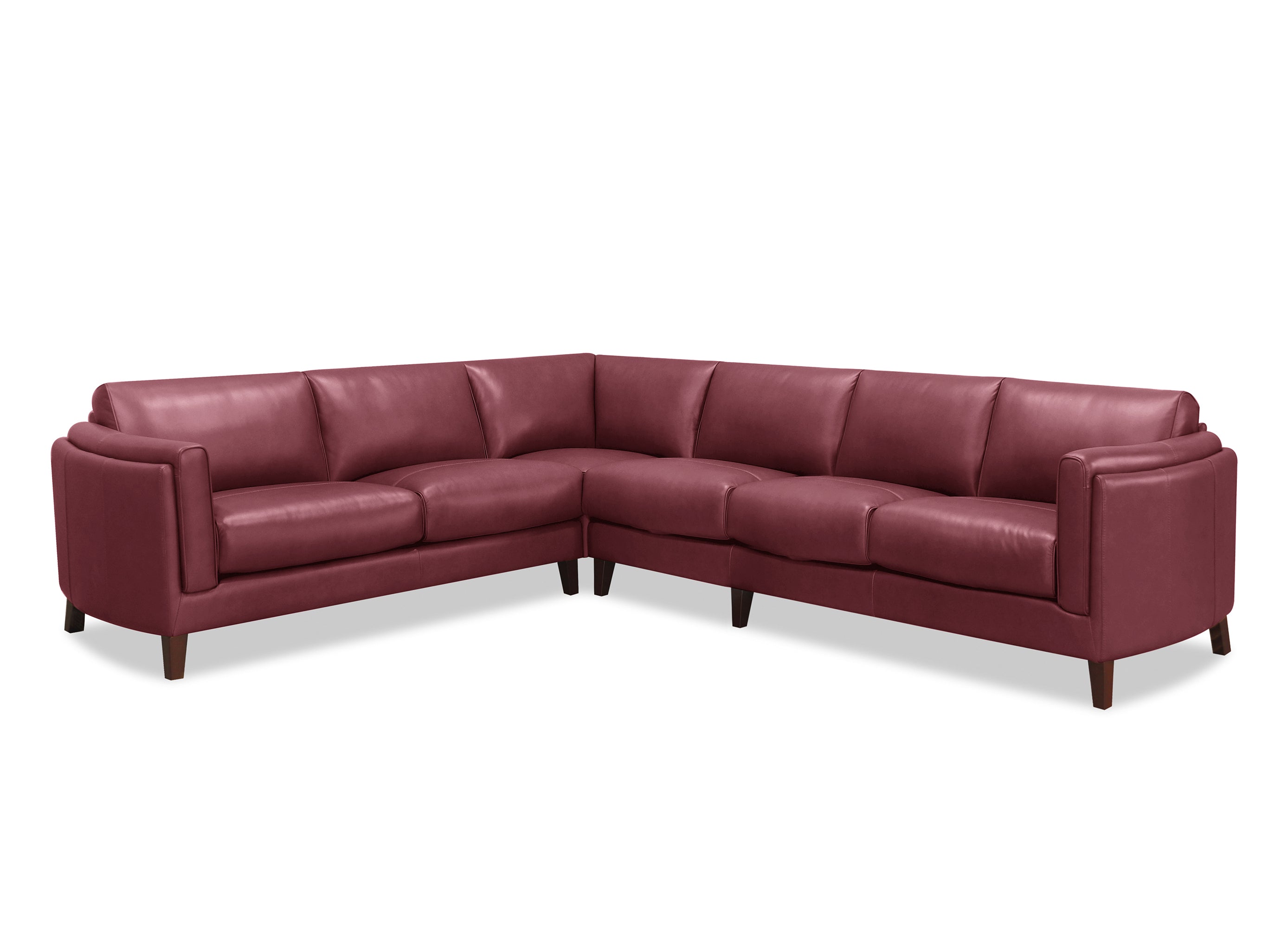 Maui Leather Sectional Collection