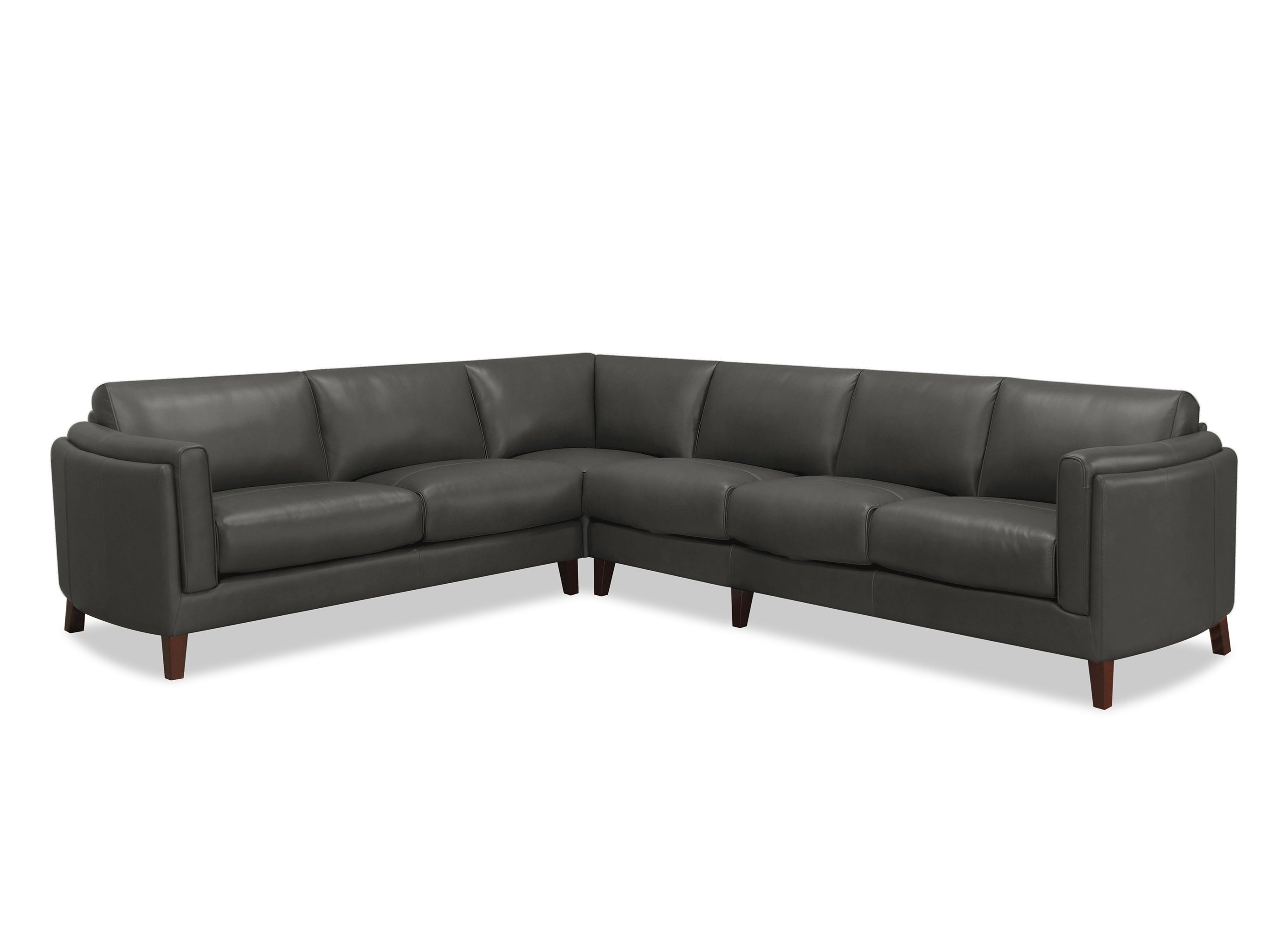 Maui Leather Sectional Collection