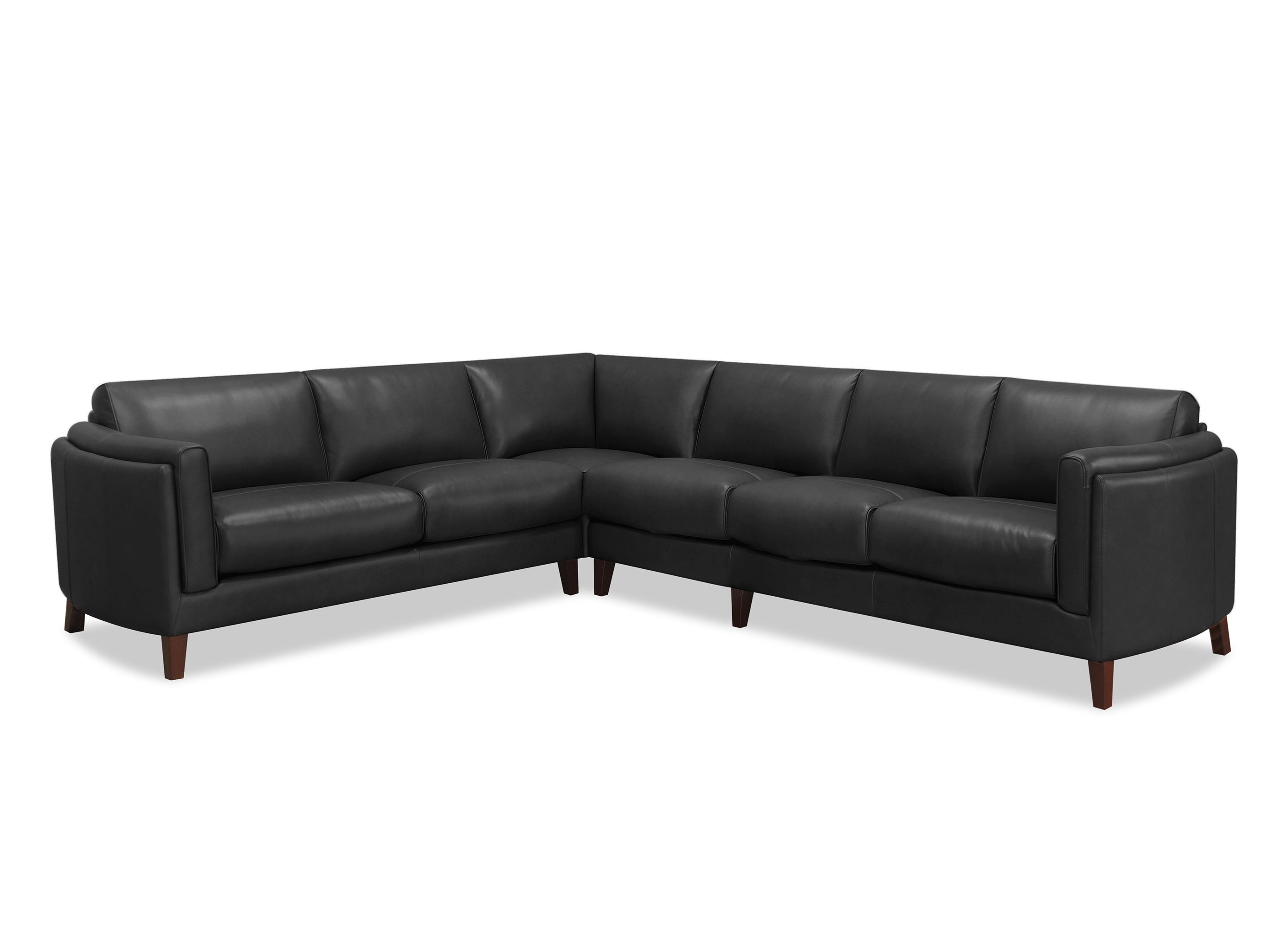 Maui Leather Sectional Collection