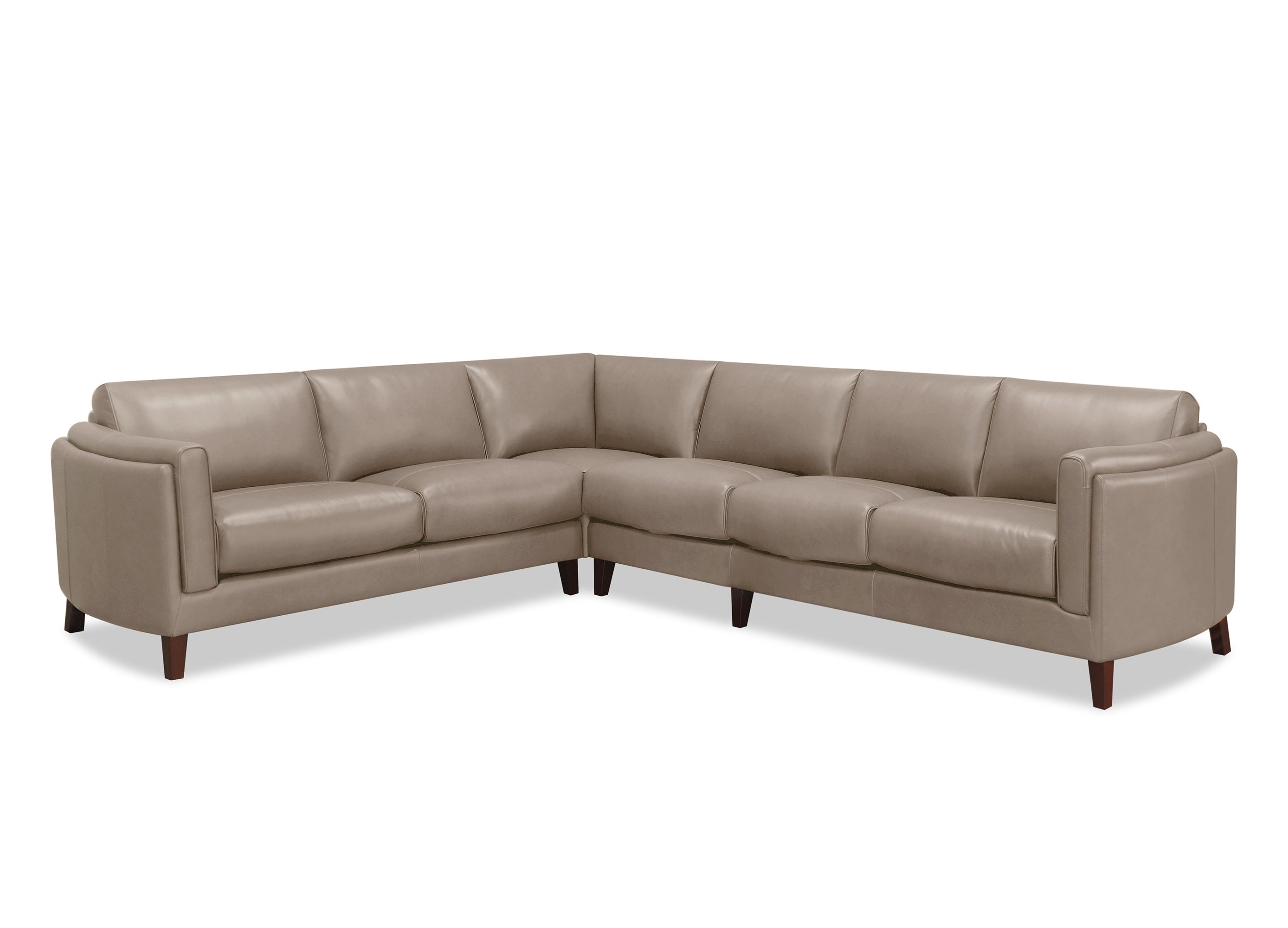 Maui Leather Sectional Collection