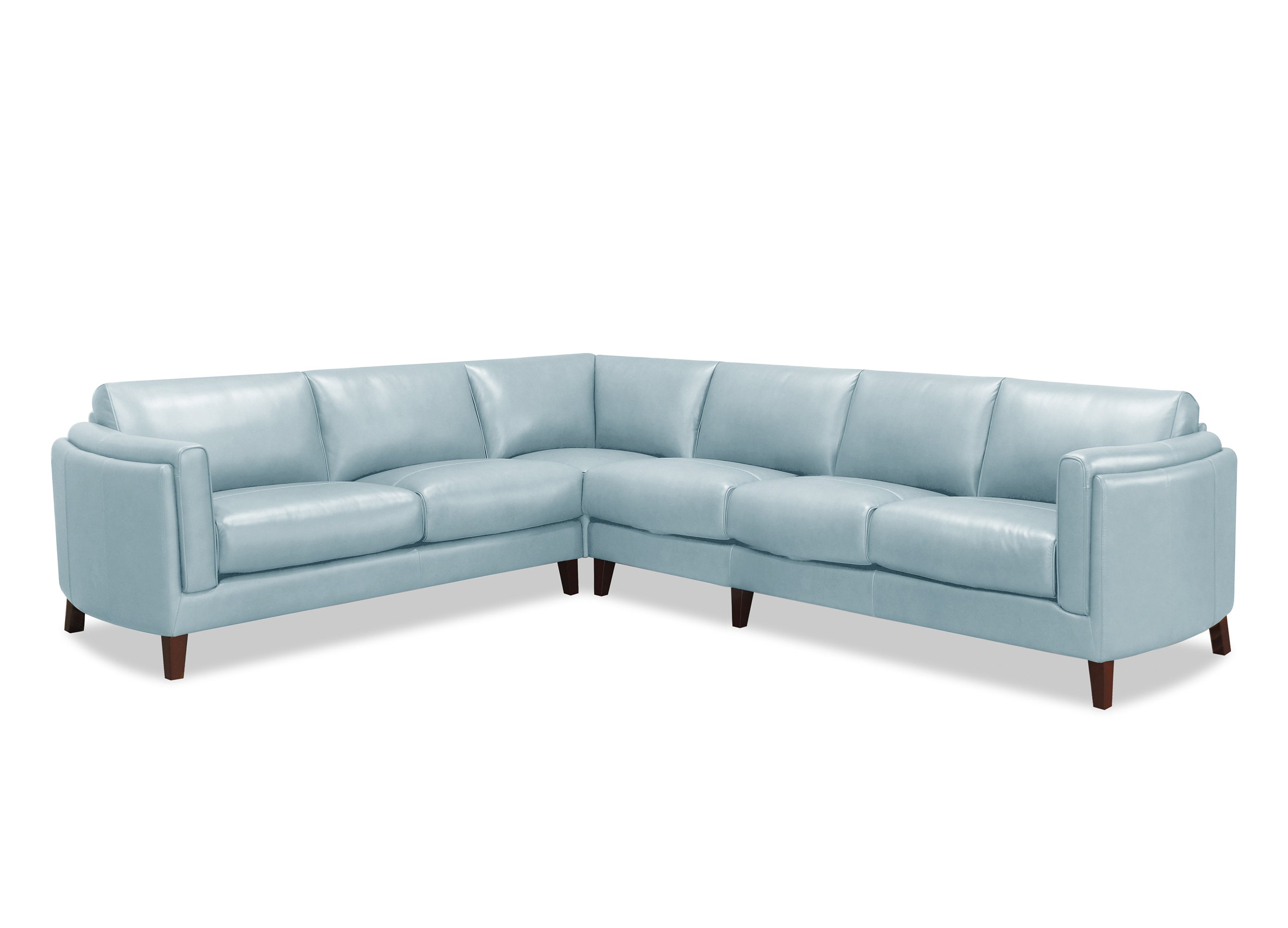 Maui Leather Sectional Collection