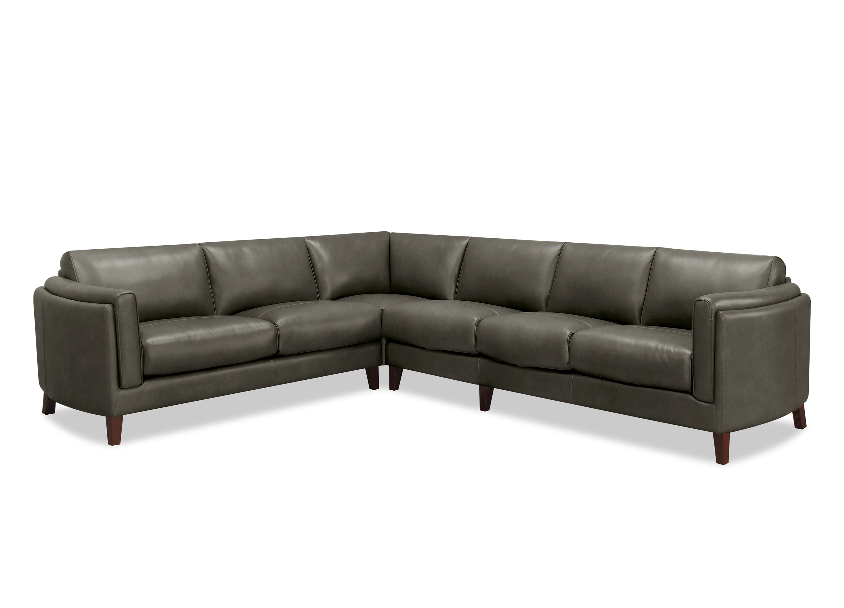 Maui Leather Sectional Collection