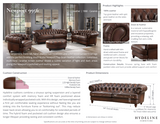 Newport Leather Sofa Collection