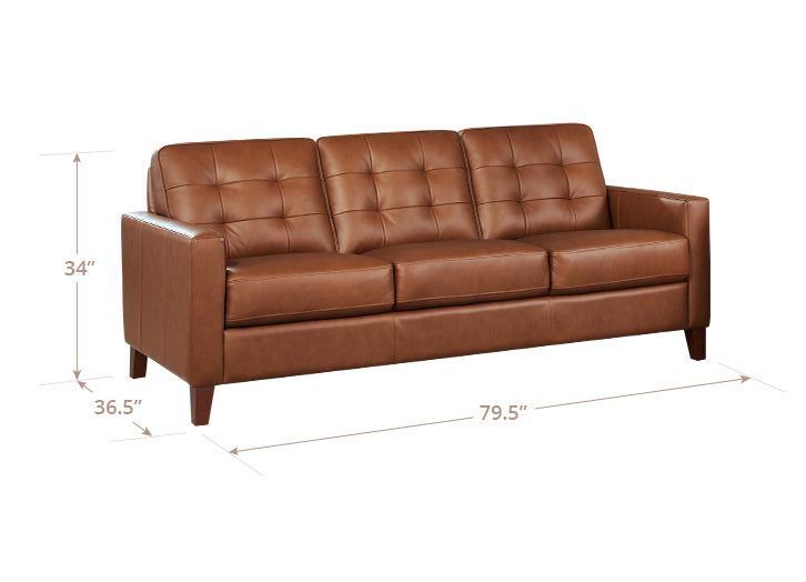 Aiden Leather Sofa Collection