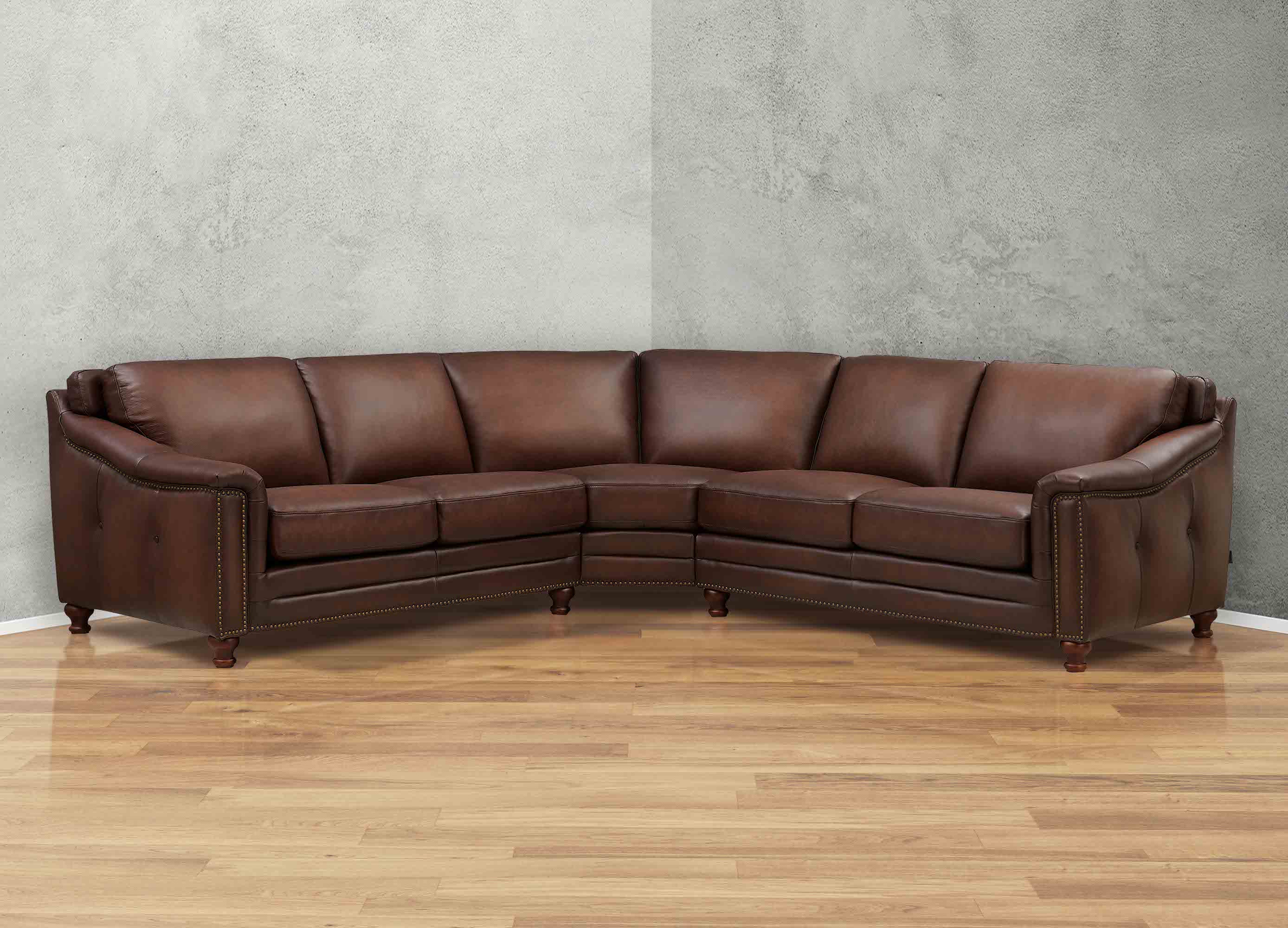 Belfast Leather Sectional Collection