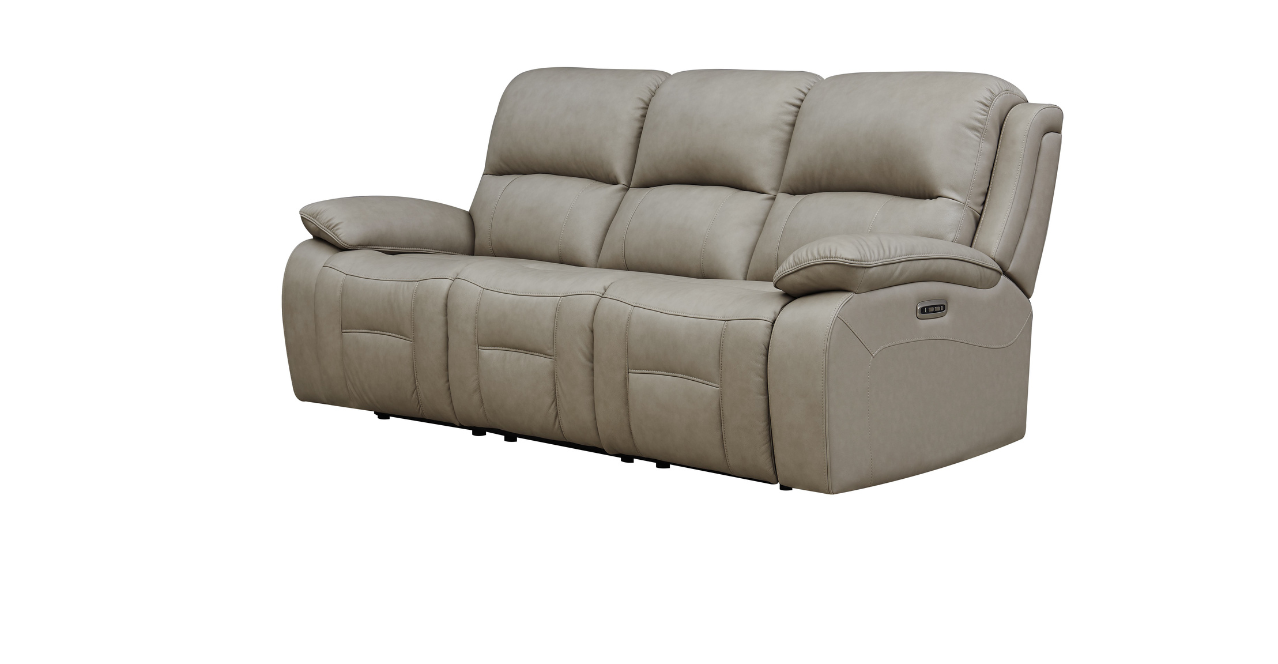 Westminster Power Headrest Zero Gravity Reclining Sofa with Console Collection, Stone