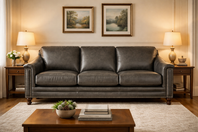 Belfast Leather Sofa Collection Featured Bestseller