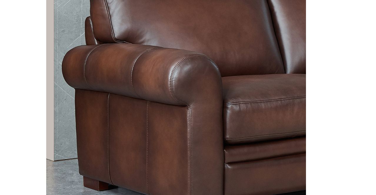 Brookfield Leather Sectional Collection