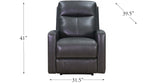 Vienna Zero Gravity Leather Recliner Collection