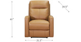 Vienna Zero Gravity Leather Recliner Collection