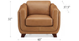 Omaha Leather Sofa Collection