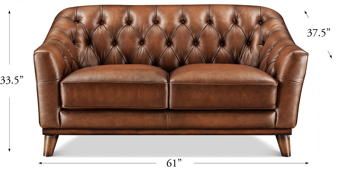 Lowell Leather Sofa Collection