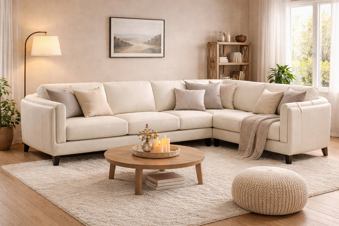 Maui Leather Sectional Collection Featured Bestseller