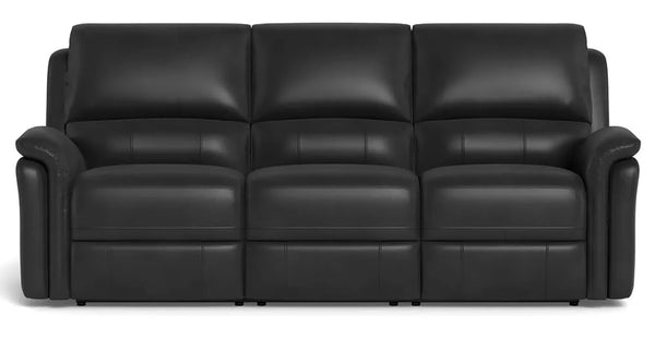 Erindale Power Headrest Zero Gravity Reclining Sofa, Black