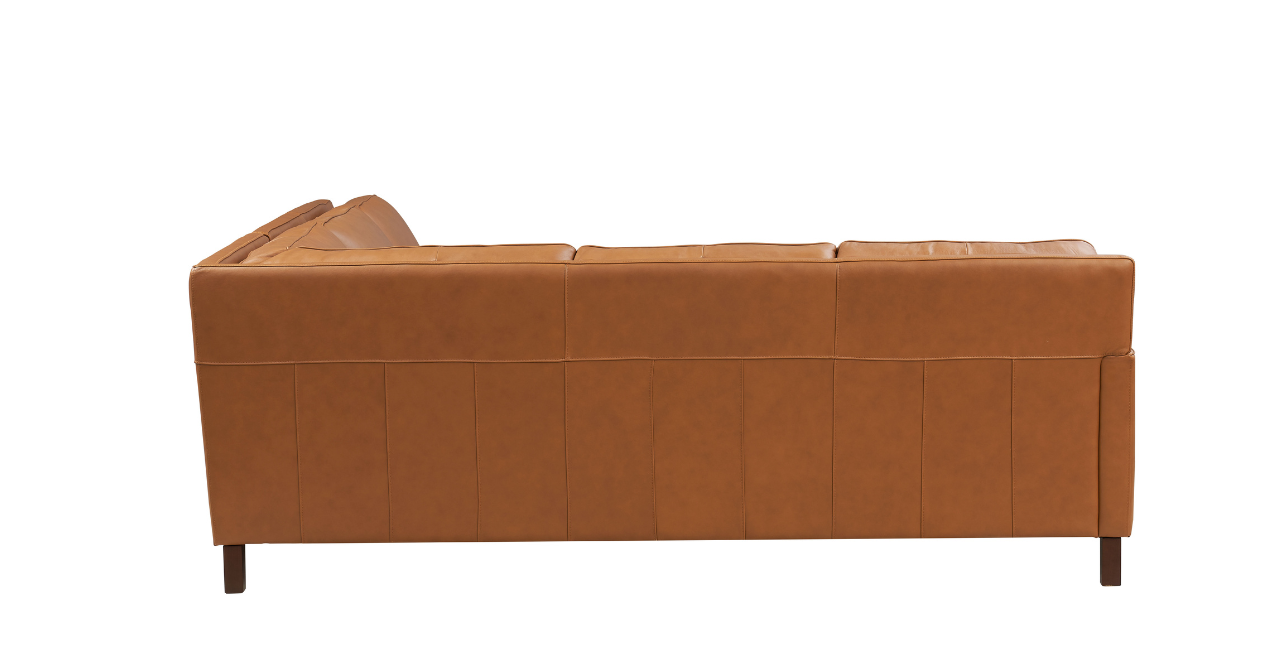 Ashby Leather Sectional Collection
