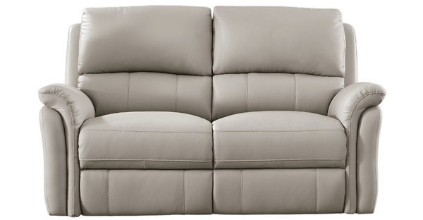 Erindale Leather Power Sofa Collection, Ice - Hydeline USA