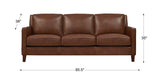 Ashby Leather Sofa Collection - Hydeline USA