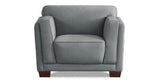 Marshall Leather Sofa Collection, Slate - Hydeline USA