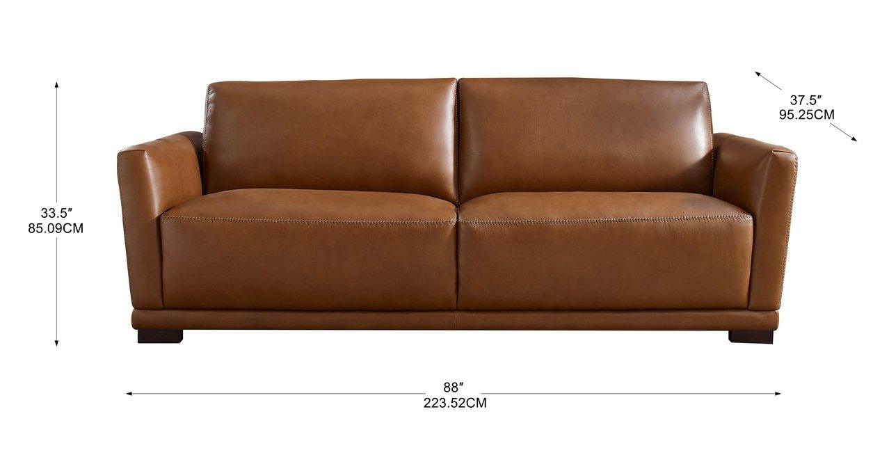 Mary Leather Sofa Collection - Hydeline USA
