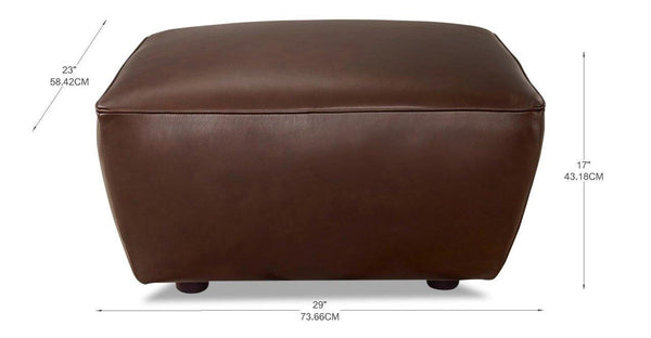 Avalon Leather Sofa Collection, Raisin Brown