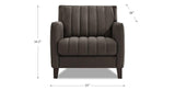 Ennis Leather Sofa Collection - Hydeline USA