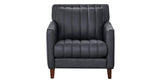 Midnight Gray Ennis Leather Sofas - Hydeline USA